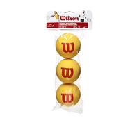 Wilson Starter Foam Pelota-Unisex, Junior, Yellow, 3 Balls