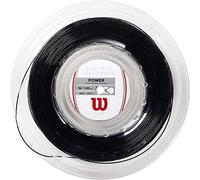Wilson Synthetic Gut Power 16, Cordaje Para Raquetas Unisex Adulto, Negro, 200 M