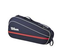 Wilson Raquetero de tenis Team 3 Pack 2025 – 50 L, Azul marino, Correa ajustable