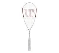 Wilson Tempest Lite Raqueta de squash, Peso en la cabeza, Unisex, Blanco/Rosa