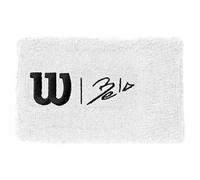 Wilson Muñequera Bela Extra Wide Cinta para sudor Blanco Talla única Unisex adulto