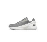 Wilson Tenis Rush Pro 5 Clay para hombre, Titanio/blanco nieve/negro, 13