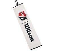 Wilson Tri Fold Toalla, Unisex-Adult, Blanco, One Size