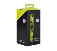 Wilson Pelotas de pickleball TRU 32 – Paquete de 2 Amarillas Talla única