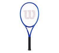 Wilson Ultra 100 V5 - Raqueta de tenis para adultos, tamaño de agarre 2-4 1/4 pulgadas, encordada con sensación 16 natural a tensión de rango medio