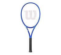 Wilson Ultra 100L V5 - Raqueta de tenis para adultos, tamaño de agarre de 0 a 4 pulgadas, encordada con sensación 16 natural a tensión de rango medio