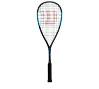 Wilson Ultra L SQ RKT 1/2 CVR SIBL Squash Racket, Adultos Unisex, Silver/Blue, One Size
