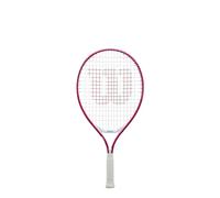 Wilson Ultra Power - Raqueta de tenis recreativa junior de 21 pulgadas, rosa/blanco/azul