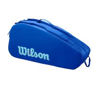 Wilson Ultra V5 Tour - Bolsa para Raquetas de Tenis, Color Azul, con Capacidad para hasta 6 Raquetas