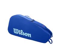 Wilson Ultra V5 Tour - Bolsa para Raquetas de Tenis, Color Azul, con Capacidad para hasta 3 Raquetas