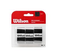 Cubregrip de tenis, Pro overgrip x3 negro Talla única
