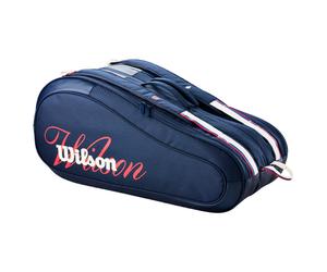 Wilson US Open 2026 12PK Racket Bag Navy Bolsa de raquetas de tenis