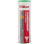 Wilson Volantes de bádminton, Championship, Tubo de 6 Unidades