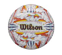 Wilson Volleyball Graffiti Peace, Cuero Sintético, Tamaño Oficial