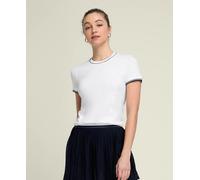 Wilson W Team Seamless Tee Bright White Camiseta de mujer XS