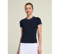 Wilson W Team Seamless Tee Classic Navy Camiseta de mujer M