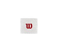 Wilson W Wristband, Muñequera De Tenis Mujer, Blanco (White), OSFA