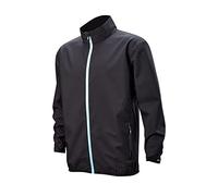 Wilson WG6002301MD Staff Hombre Chaqueta de Golf Impermeable, Poliéster, Negro