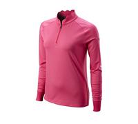 Wilson WG6003002LG Staff Mujer Sudadera de Golf, Thermal Tech, Poliéster/Licra, Rosa