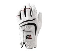 Wilson WGJA00680M Guantes de Golf, Hombre, Blanco, M