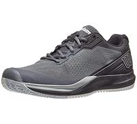Wilson Wilson Men's Tennis Shoes, RUSH PRO 3.5, Grey/Black/Light Blue, Size: 9.5, For All Surfaces, All Player Types, WRS327170E095
