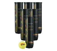 Wilson Wilson - Pelota de Tenis US Open - Paquete de 24 Unidades, Verde, 20 x 21 x 23 cm