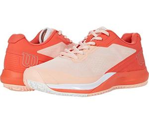 Wilson Wilson Scarpe da Tennis da donna, RUSH PRO 3.5 W, Rosso/Beige/Bianco, 41 1/3, Per tutte le superfici, Per tutti i tipi di giocatori, WRS327320E075