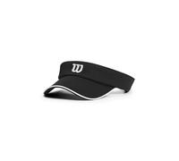 Wilson Visera Clásica – UPF50, Absorbe el sudor, Secado rápido – Negro SM