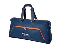 Wilson Roland Garros 2026 Large Duffel Navy/Clay Bolsa de raquetas de tenis