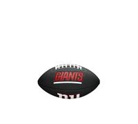 Wilson WTF1533BLXBNG Pelota de fútbol Americano Mini NFL Team Soft Touch New York Giants para Juego recreativo, Unisex-Adult, Negro