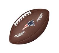 Wilson WTF1748XBNE Pelota de fútbol Americano Team Logo Composite Cuero Compuesto para Juego recreativo, Unisex-Adult, Marrón, Uni