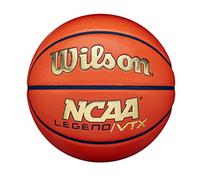 Wilson NCAA Legend Vtx Basketball, Unisex-Adult, Orange/Gold, #7