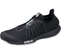 Wilson Zapatillas de deporte para hombre, KAOS RAPIDE, Negro/Blanco/Gris, 42, Para todas las superficies, Todo tipo de jugadores, WRS327490E080