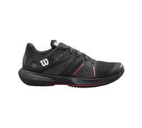 Wilson Zapatillas de pádel Bela Pro para hombre, Negro/Rojo, 6.5