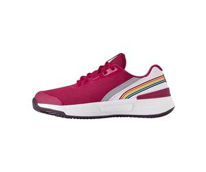 Wilson Zapatillas de Tenis Mujer Intrigue Pro Clay RG, Proporcionan Soporte Dinámico del Mediopié y Comodidad Suave, Resistencia Duradera y Estabilidad, Color: Beaujolais/Blanco/Ciruela, Talla: 35