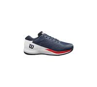 Rush Pro Ace Zapatillas de Tenis, Hombre, Talla 42 2/3, Azul Marino/Blanco/Rojo (Navy Blazer/White/Infrared)