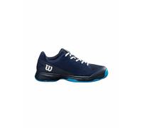 Zapatillas de padel wilson rush pro infantil azul marino 37