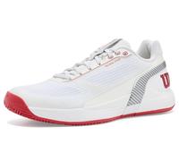 Wilson Rush Pro 5 CTC White/Red/Grey Zapatillas de tenis para hombre EUR 46 2/3