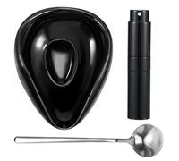 Wilsonzin 1 juego de vasos dosificadores de granos de café, botella pulverizadora para cafetería espresso, set de medición, ideal para los amantes del espresso, juego de accesorios para café, té,