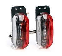 WilTec 2X Luces de posición con 6 Luces LED Juego de 2 Luces de gálibo remolques caravanas