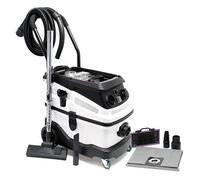 WilTec Aspirador seco y húmedo 1600W con Sistema de filtrado de 3-Niveles, Accesorios y función de soplado