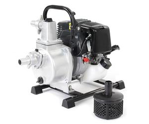 Wiltec Bomba de agua a gasolina 1kW a 6.500rpm bomba de jardín 8.000l/h motobomba 30m extracción