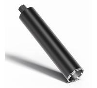 Wiltec Broca diamantada Ø 102 mm largo 450 mm UNC 1¼ tipo 2 broca hueca de perforación en húmedo corona broca de diamante saca núcleos para perforación hormigón, piedra, granito
