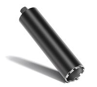 Wiltec Broca diamantada Ø 127 mm largo 450 mm UNC 1¼ tipo 2 broca hueca de perforación en húmedo corona broca de diamante saca núcleos para perforación hormigón, piedra, granito