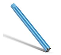Wiltec Broca diamantada Ø 52 mm largo 450 mm UNC 1¼ tipo 1 broca hueca de perforación en húmedo corona broca de diamante saca núcleos para perforación hormigón, piedra, granito