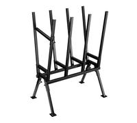 WilTec Caballete de aserrado soporte para cortar leña con motosierra 400 kg troncos serrrar madera sierra