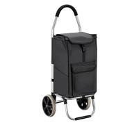 Wiltec Carrito de la Compra Plegable 40 kg Ruedas Grandes y Mango ergonómico, Carro Compacto y fácil de almacenar, Ideal para Compras, Picnic, tareas diarias