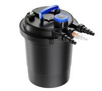 Wiltec CPF-250 Filtro presión lámpara UVC 11W estanques hasta 10000L KOI jardín Peces Jardinería