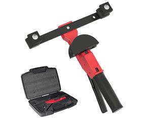 Wiltec Curvadora manual de tubos, para diámetros de 14-32 mm y radios de curvado hasta 90°, dobladora a mano para tuberías de aluminio, cobre y plástico, máquina curvatubos