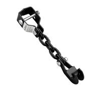 Wiltec Gancho de elevación Parachoques para Gato de trinquete hasta 1361 kg, Adaptador de Gato hi Lift, Accesorio de Acero para Gato agrícola, Adaptador de Gato para elevación rápida